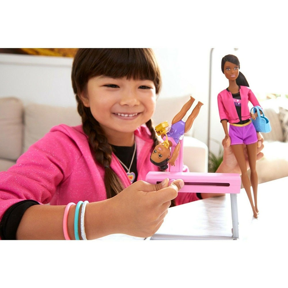 Set Barbie by Mattel I can be Sport 2 papusi cu accesorii FXP40 image 3