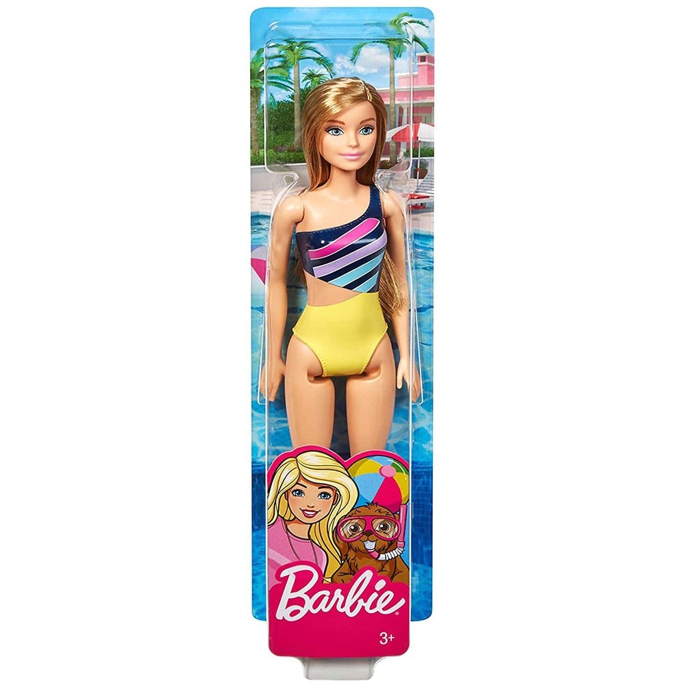 Papusa Barbie by Mattel Fashion and Beauty La plaja GHW41 image 4