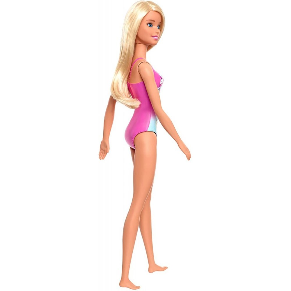 Papusa Barbie by Mattel Fashion and Beauty La plaja GHW37 image 5