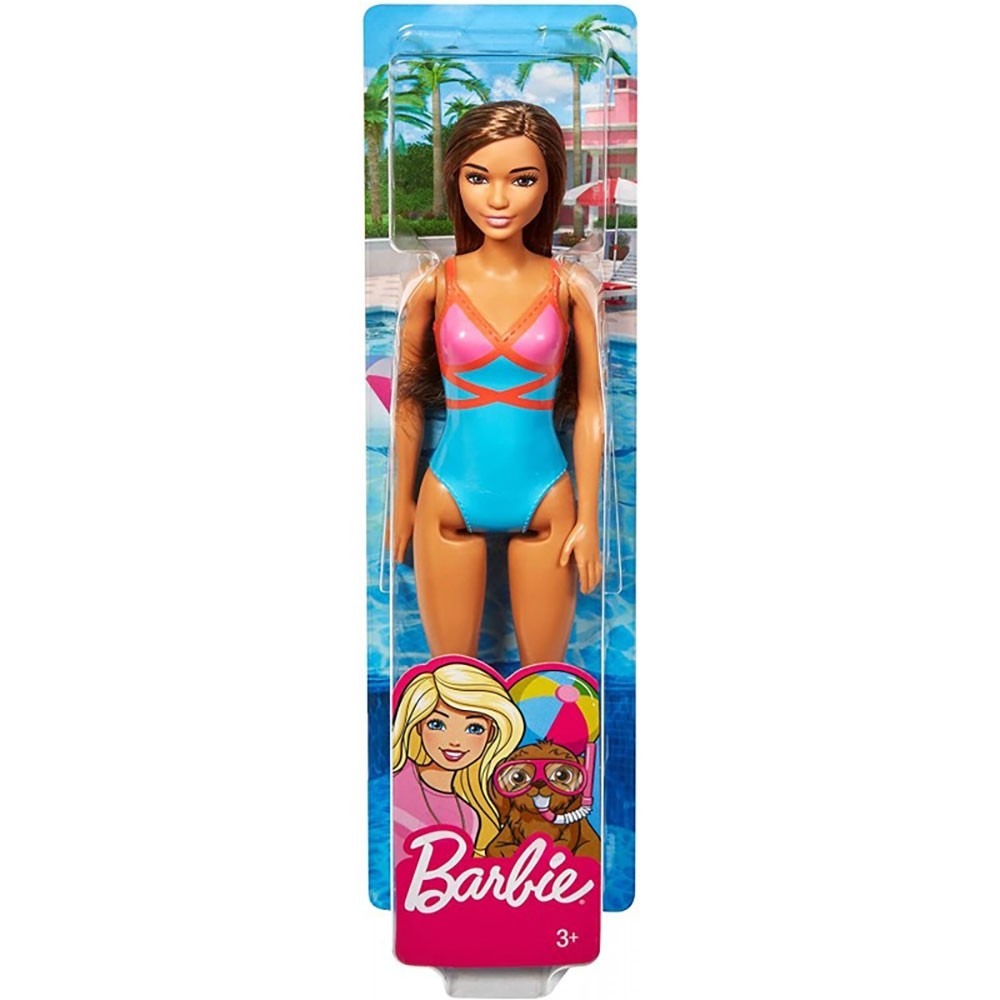 Papusa Barbie by Mattel Fashion and Beauty La plaja GHW40 image 5