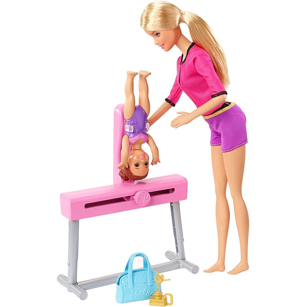 Set Barbie by Mattel I can be Sport 2 papusi cu accesorii FXP39 image 6