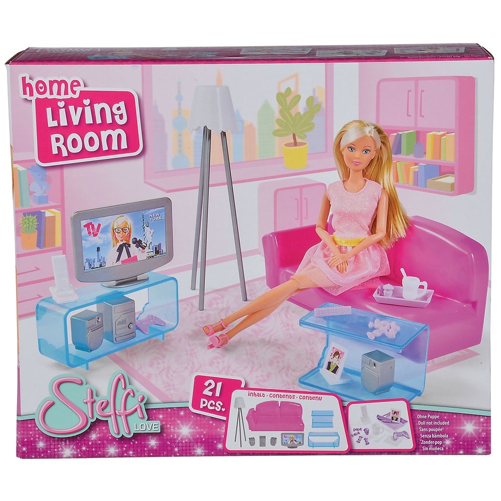 Set Simba Steffi Love Home Living Room cu accesorii image 3