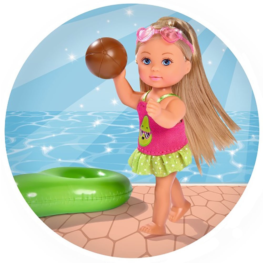 Papusa Simba Evi Love Avocado Fun 12 cm cu accesorii image 3