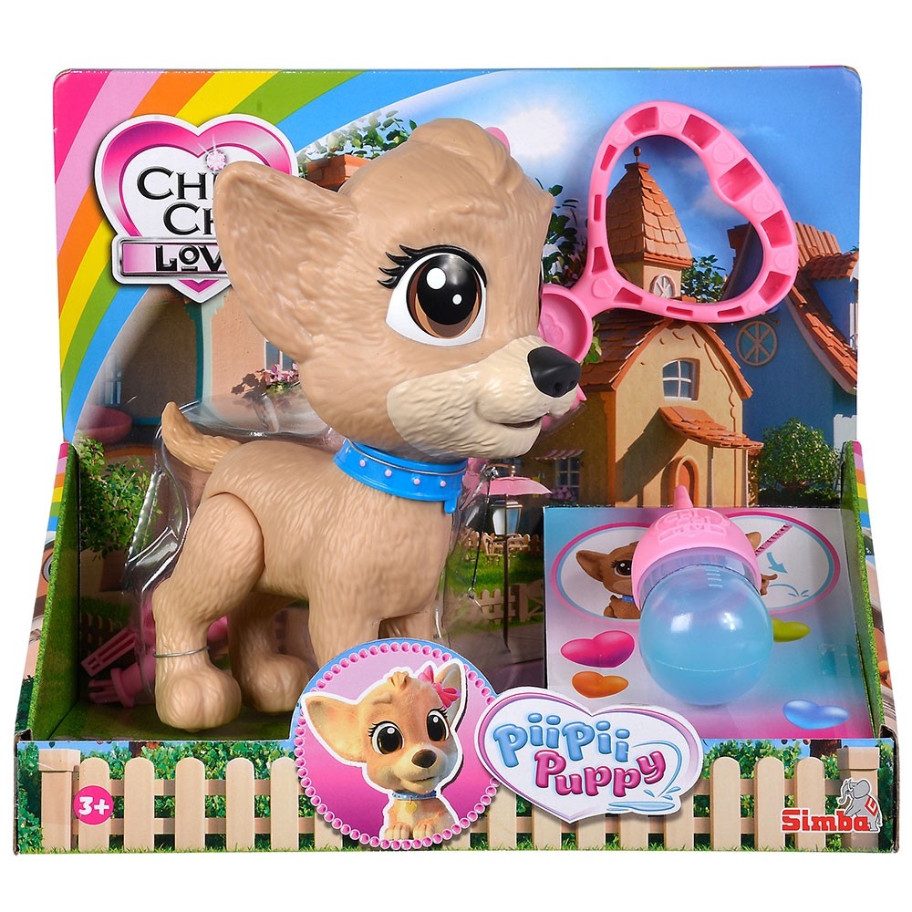 Jucarie Simba Caine Chi Chi Love Pii Pii Puppy cu accesorii image 1