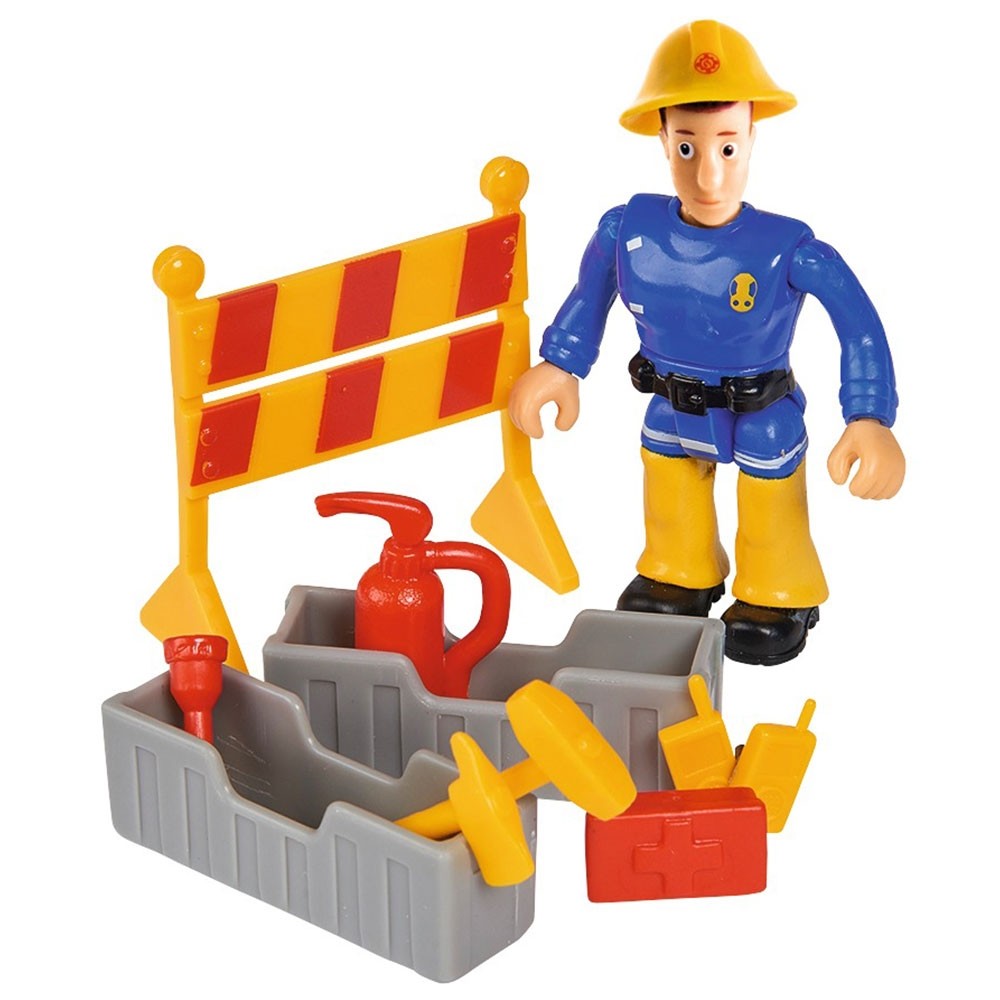 Masina de pompieri Simba Fireman Sam Venus cu remorca, figurina si accesorii image 2