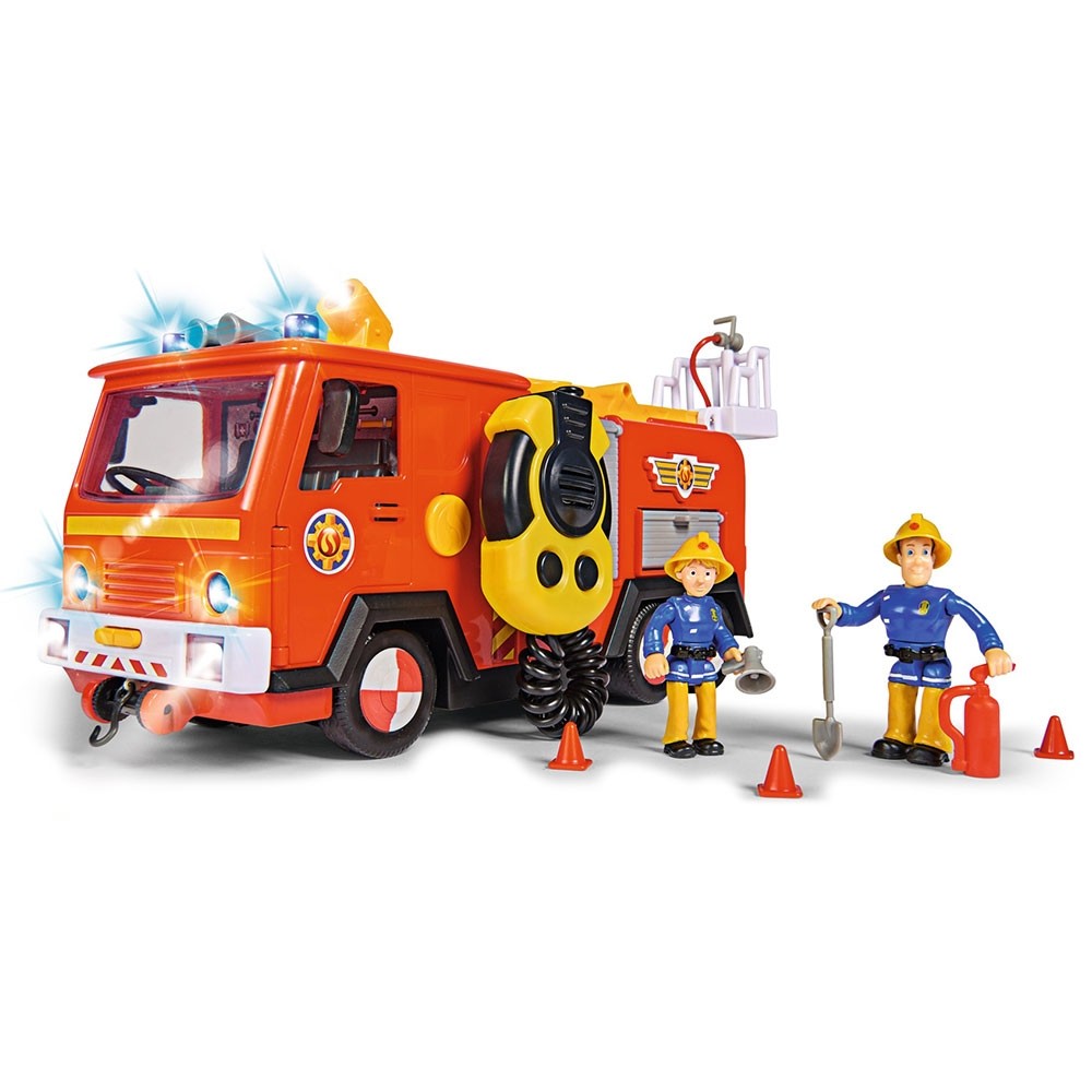 Masina de pompieri Simba Fireman Sam Mega Deluxe Jupiter cu 2 figurine si accesorii image 1