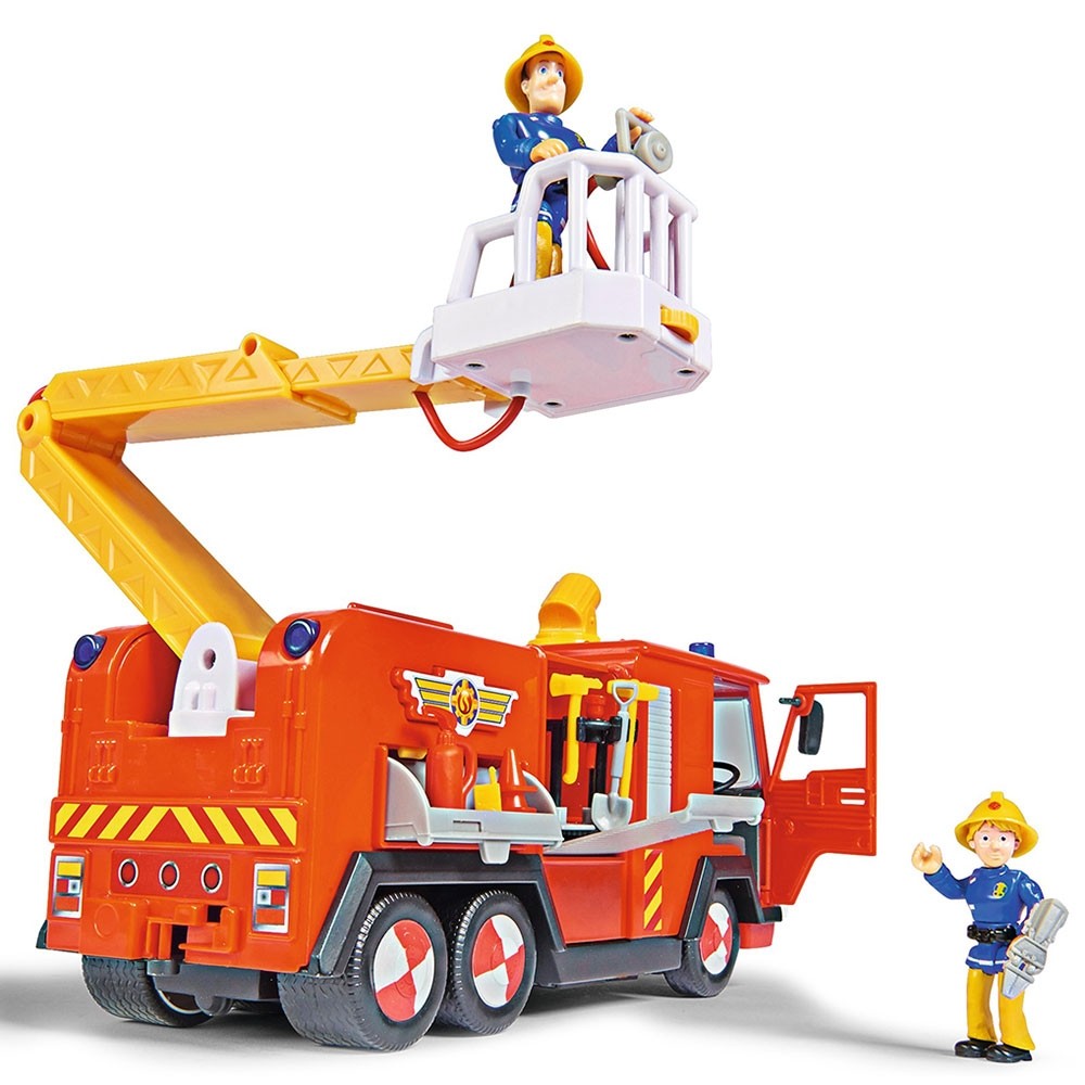 Masina de pompieri Simba Fireman Sam Mega Deluxe Jupiter cu 2 figurine si accesorii image 3