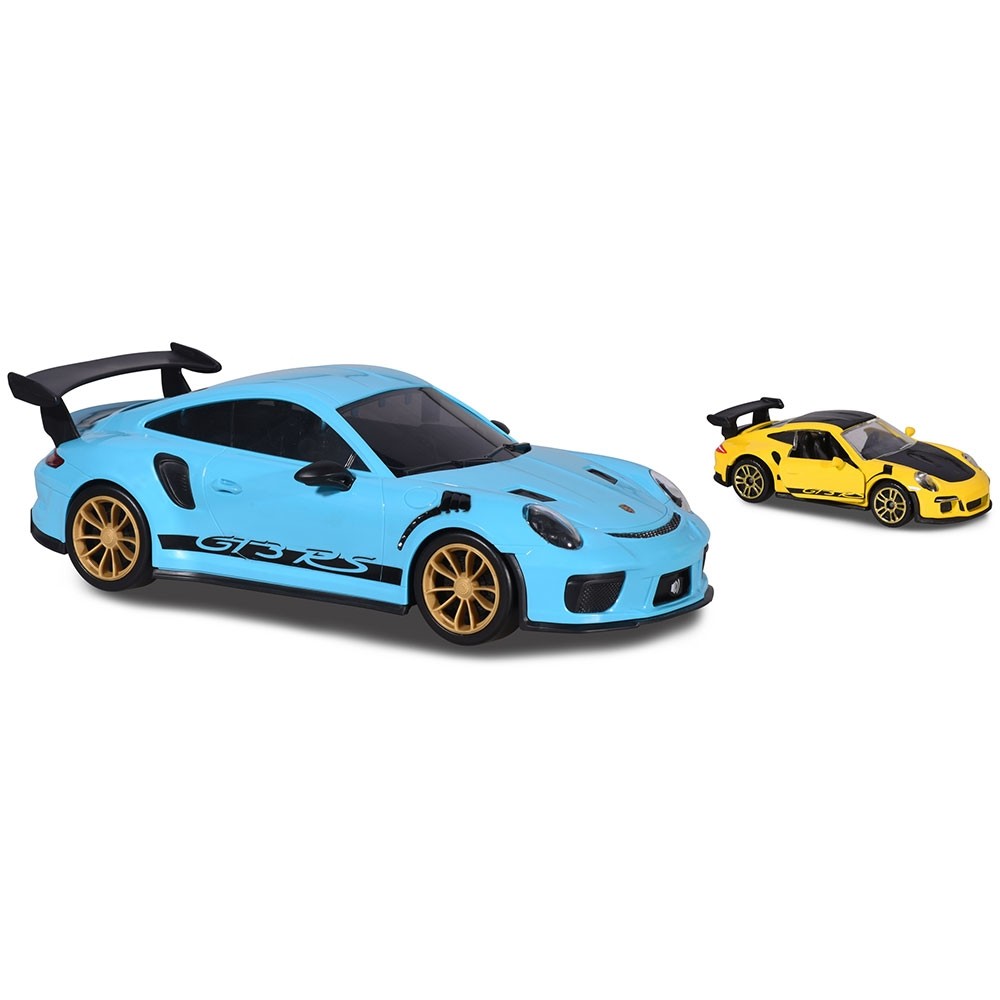 Masina Majorette Porsche 911 GT3 RS Carry Case cu masina Porsche 911 GT RS