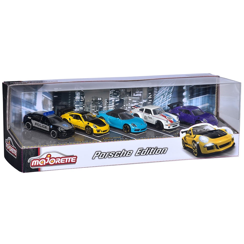 Set Majorette 5 masinute Porsche Premium Cars image 3