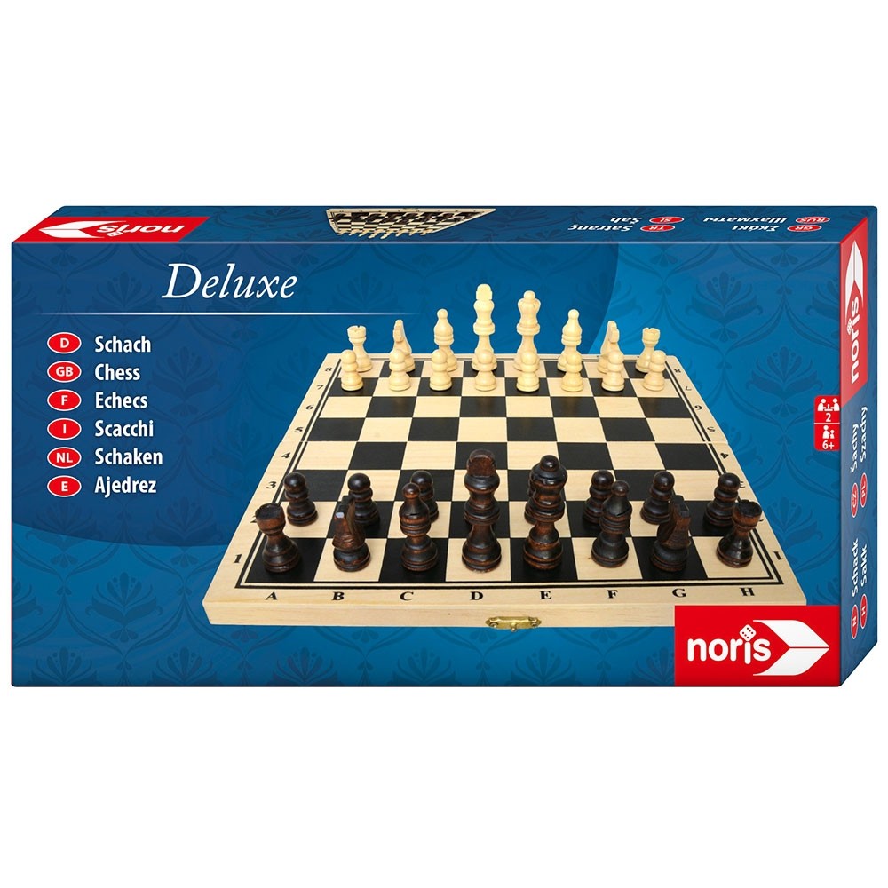 Joc Noris Deluxe Wooden Chess image 1