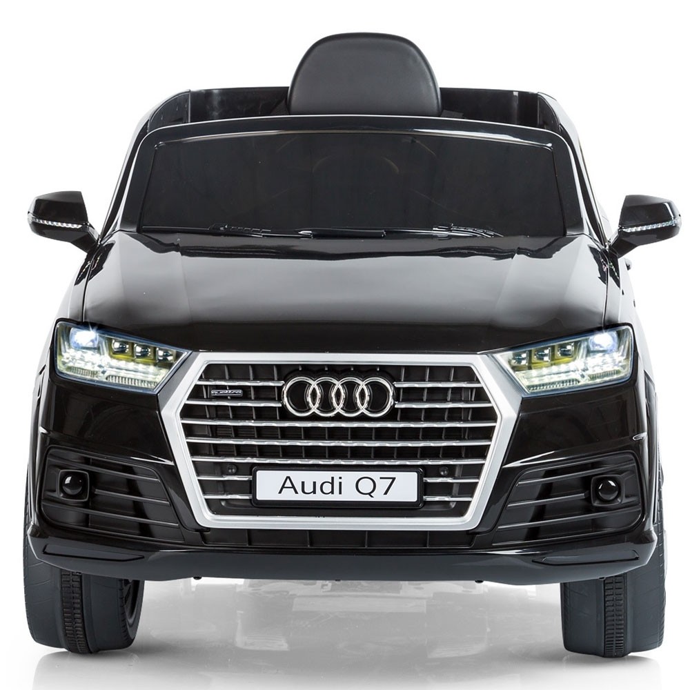 Masinuta electrica Chipolino SUV Audi Q7 black cu roti EVA image 2