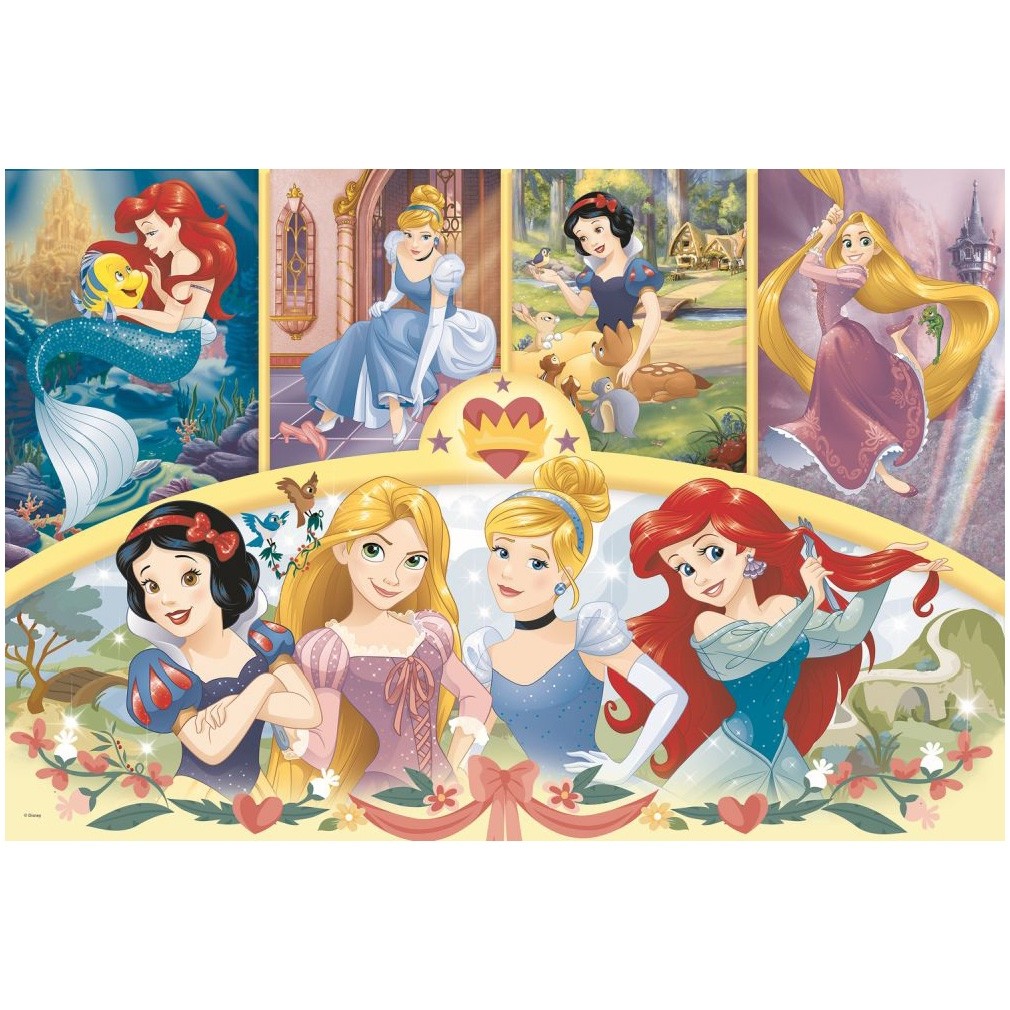 Puzzle Trefl Maxi Disney Princess, Amintiri magice 24 piese image 2