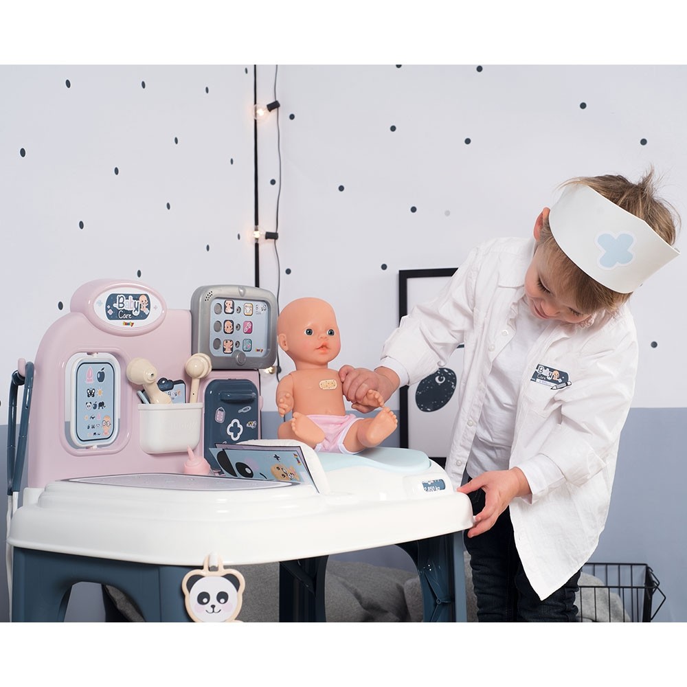 Centru de ingrijire pentru papusi Smoby Baby Care Center cu papusa si accesorii image 11