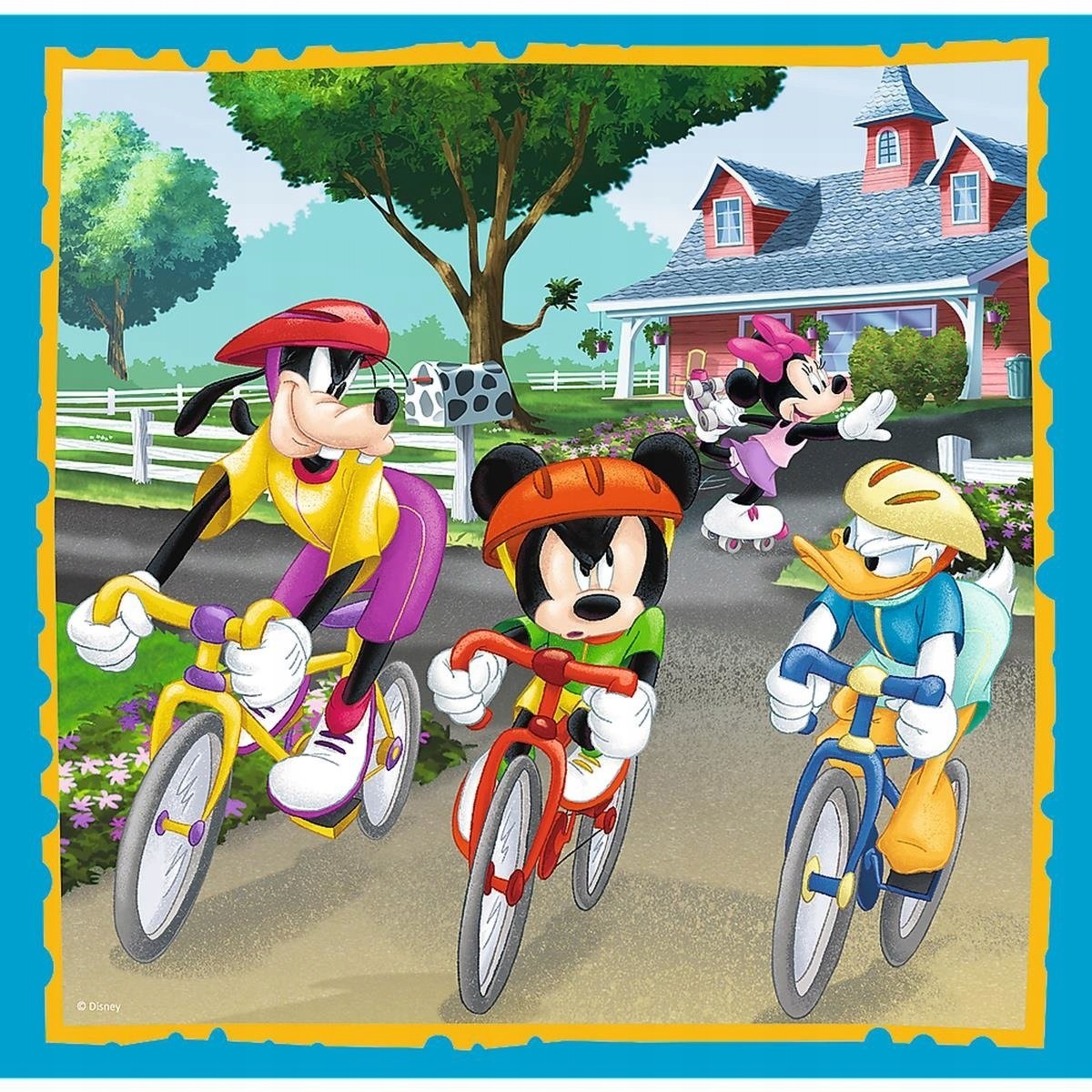 Set puzzle 3 in 1 Trefl Disney Mickey Mouse, Mickey si prietenii, 1x20 piese, 1x36 piese, 1x50 piese image 1