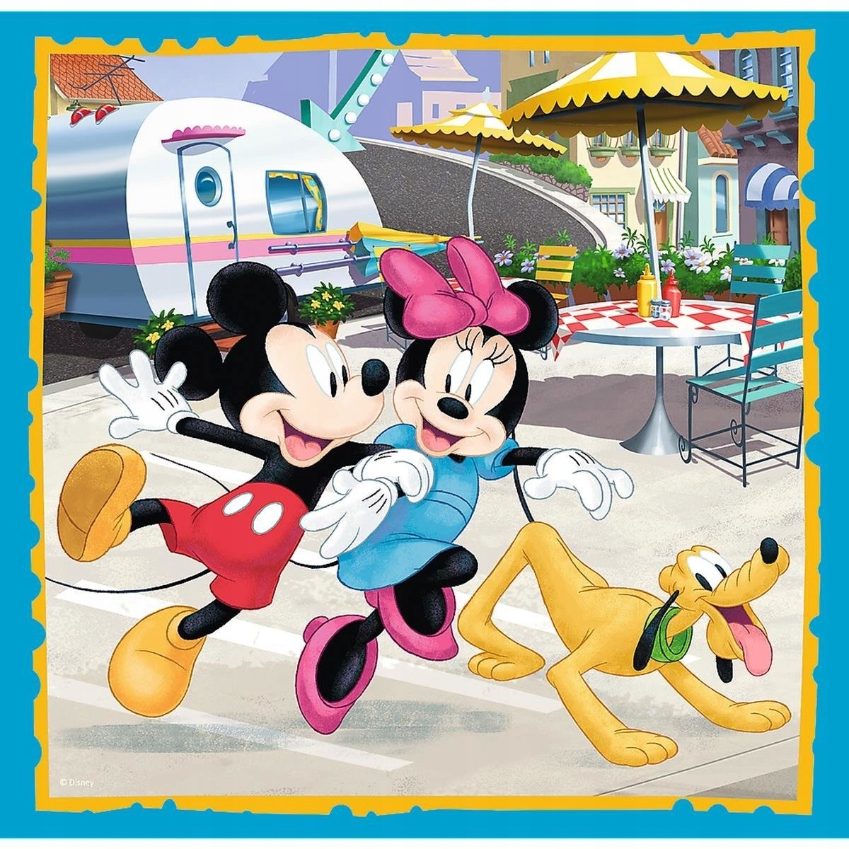 Set puzzle 3 in 1 Trefl Disney Mickey Mouse, Mickey si prietenii, 1x20 piese, 1x36 piese, 1x50 piese image 2