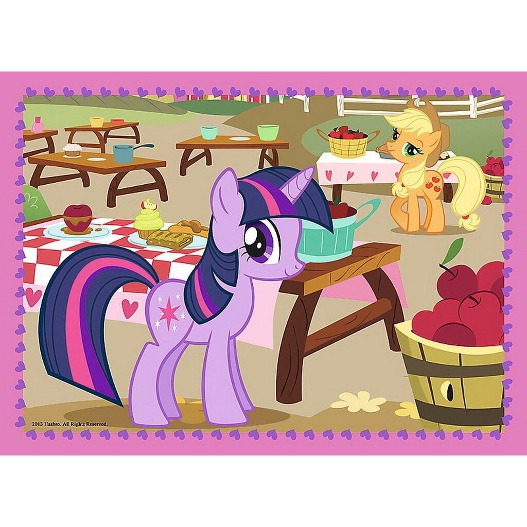 Set puzzle 4 in 1 Trefl My Little Pony, Poneii in vacanta, 1x35 piese, 1x48 piese, 1x54 piese, 1x70 piese image 4