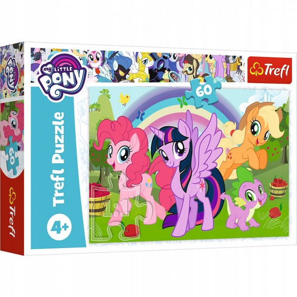 Puzzle Trefl My Little Pony, Curcubeul prieteniei 60 piese