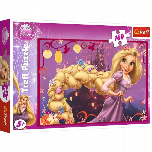 Puzzle Trefl Disney Princess, Rapunzel mireasa 160 piese