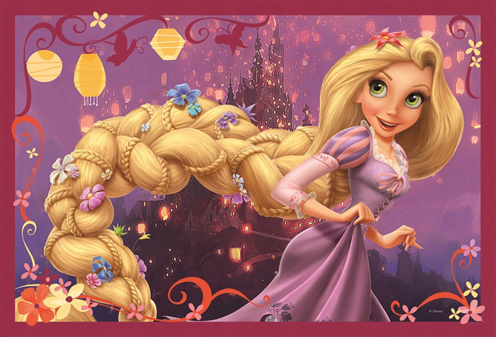 Puzzle Trefl Disney Princess, Rapunzel mireasa 160 piese image 1