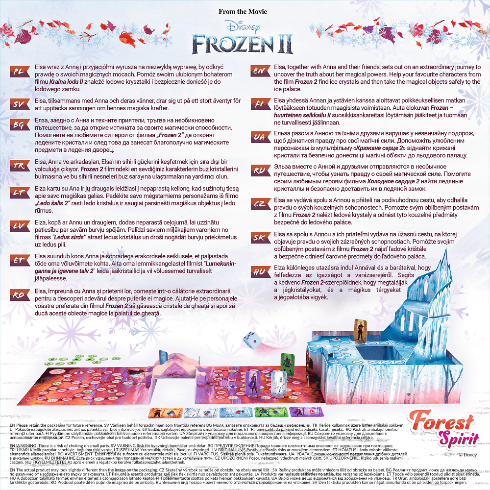 Joc Trefl Disney Frozen 2, Spiritul padurii cu accesorii image 2