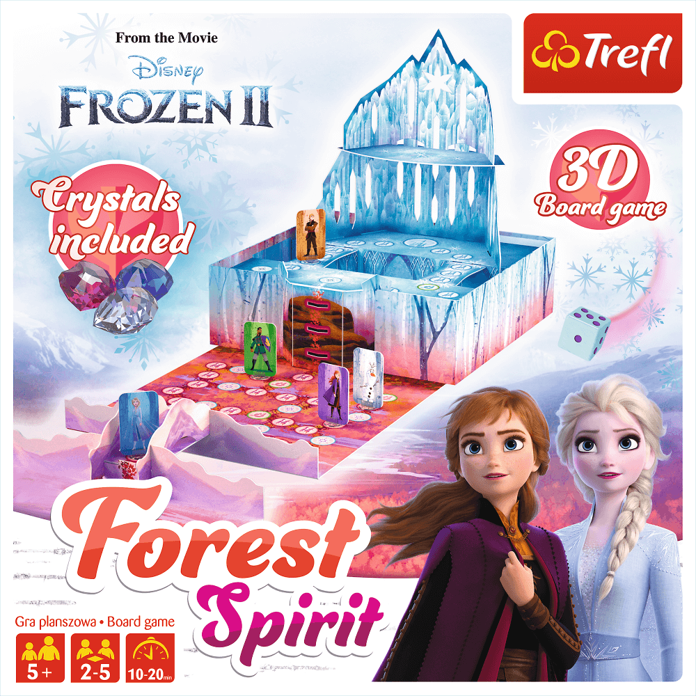 Joc Trefl Disney Frozen 2, Spiritul padurii cu accesorii image 3