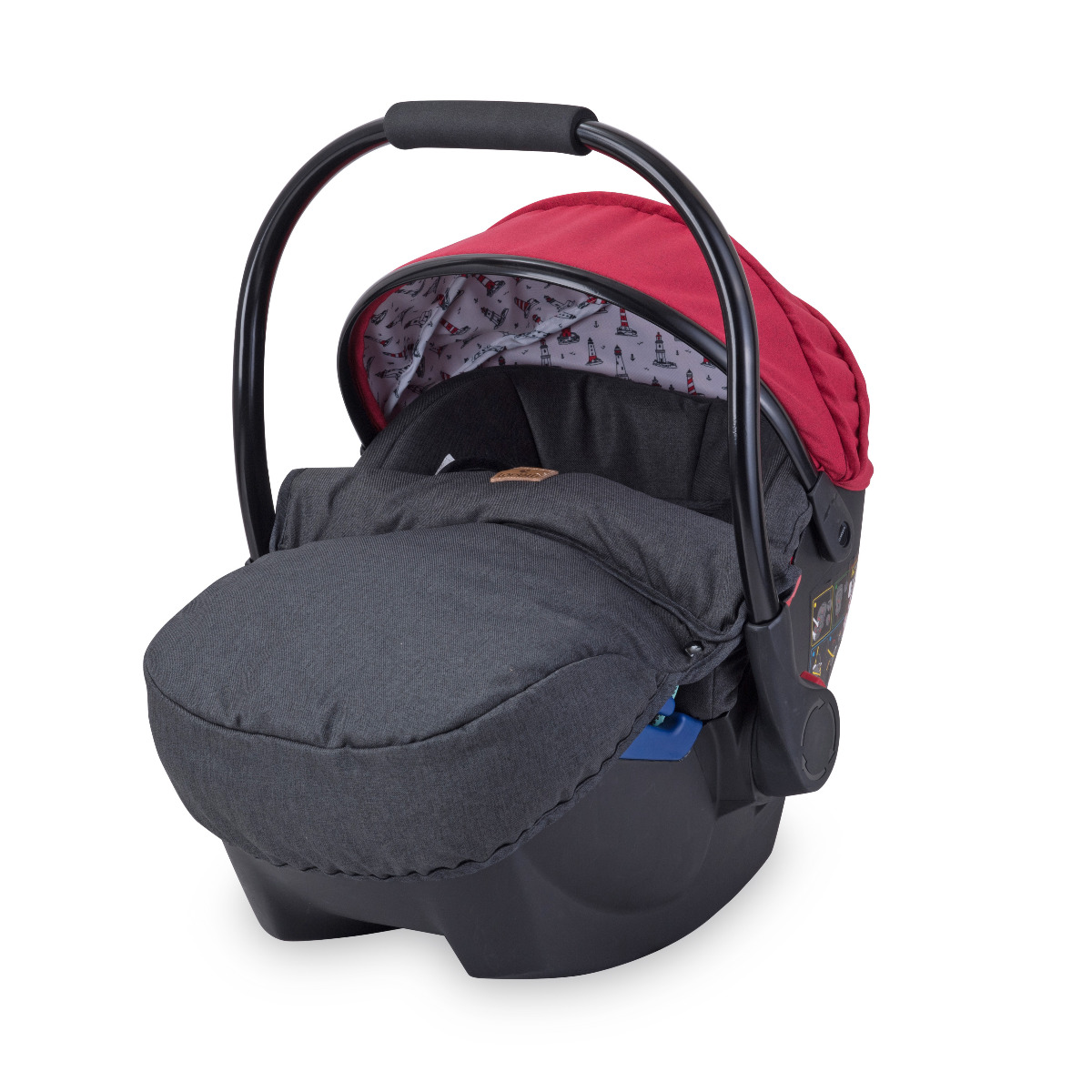 Cosulet auto, Rimini, 0-13 Kg, Red & Black Lighthouse