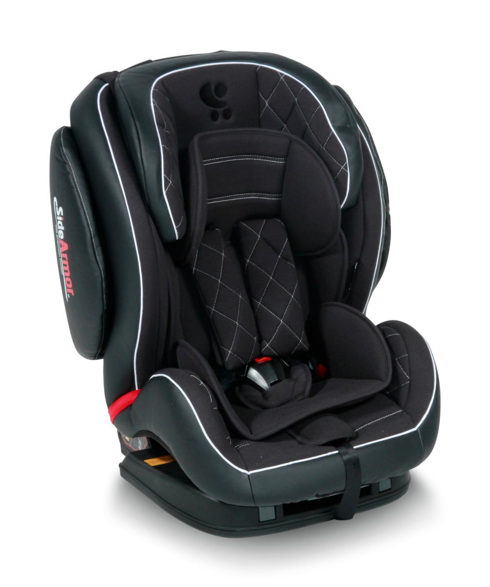 Scaun auto, Mars SPS, Isofix, 9-36 Kg, piele, Black Leather