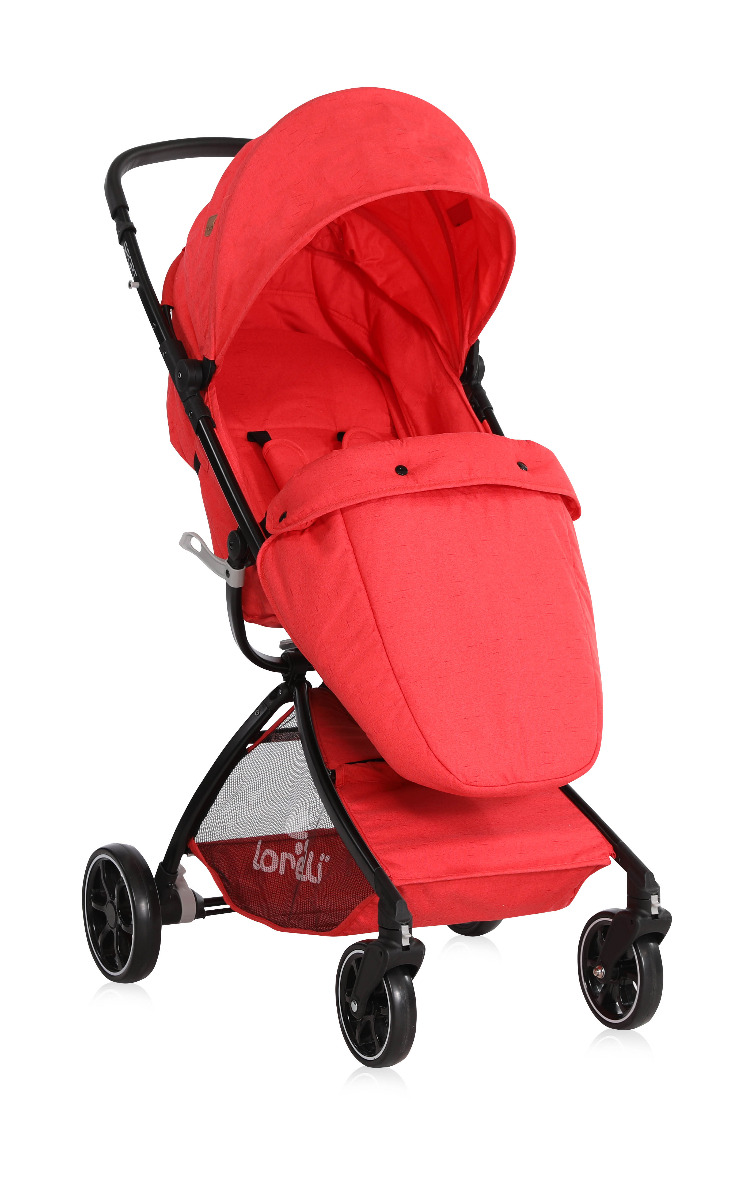 Carucior sport, Sport, cu husa de picioare, Red