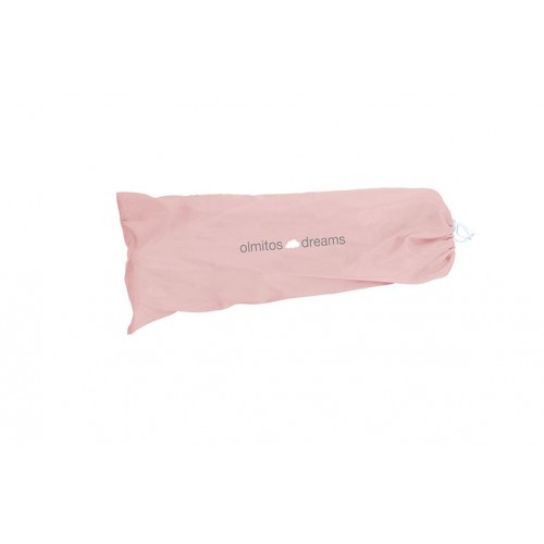 Protectie pat rabatabila pentru somiera adancita 150 cm Dreams Pink