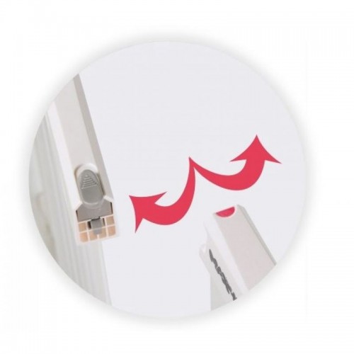 Poarta de siguranta prin presiune Waly 82-89 cm