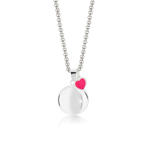 Cadou gravide colier Bola Fucsia Heart Harmony Ball image 3