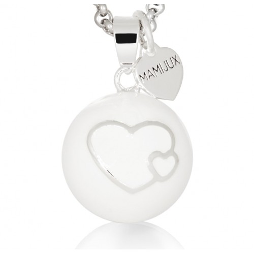 Cadou gravide colier Bola Double Heart Harmony Ball image 3