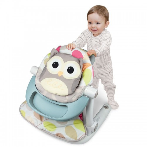 Fotoliu bebe transformabil in antemergator Smily Play Owly image 4