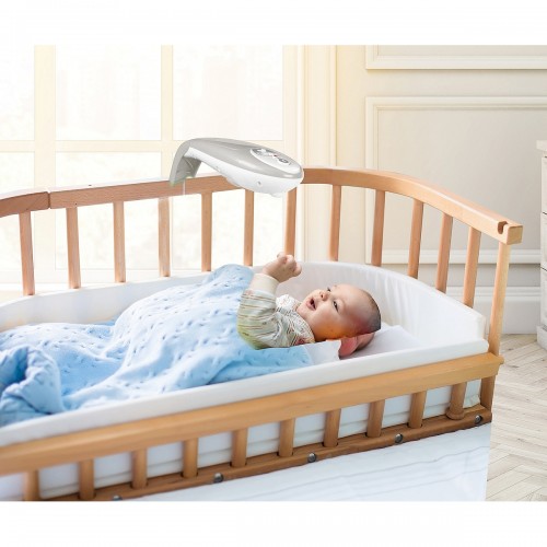 Winfun - Balansoar cu vibratii Rainbow, cu inregistrare voce, senzor de sunet si carusel detasabil image 3