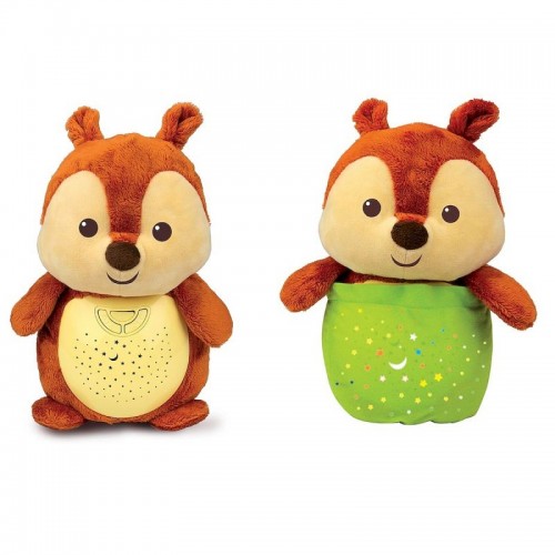 Winfun - Lampa de veghe muzicala cu proiector multicolor Squirrel image 7