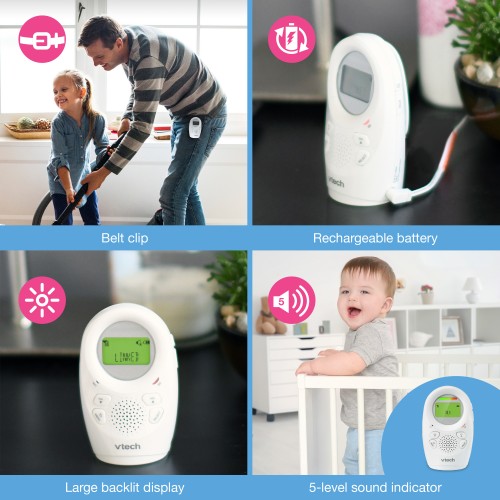 Interfon digital bidirectional DM1211, raza actiune extinsa 450 m si lampa de veghe image 5
