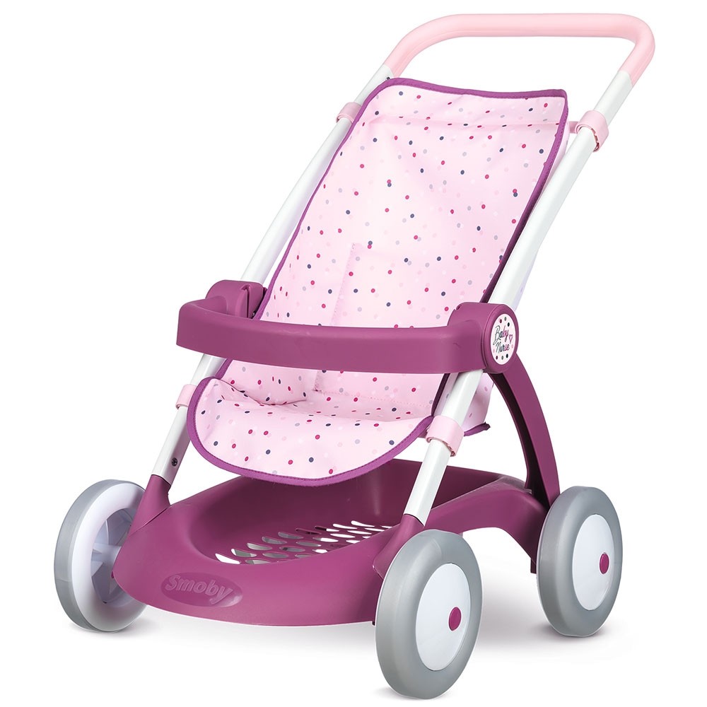 Carucior sport pentru papusi Smoby Baby Nurse Chuli Pop