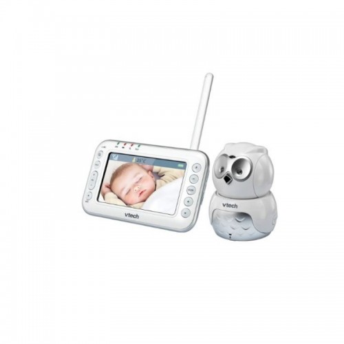 Videointerfon digital bidirectional Vtech 4.3 inch BM4600 Bufnita, camera rotativa, melodii si termometru image 3