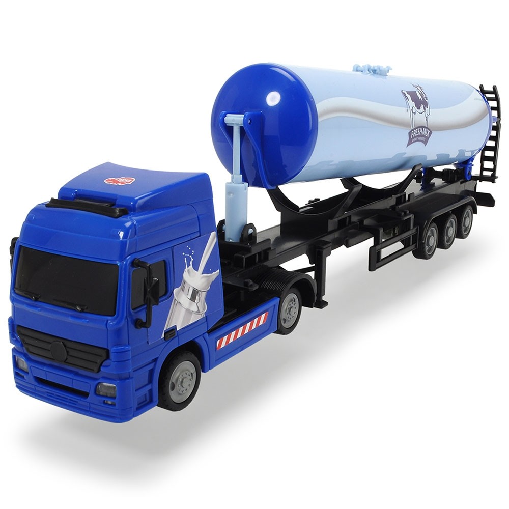 Camion Dickie Toys Road Truck Fresh Milk