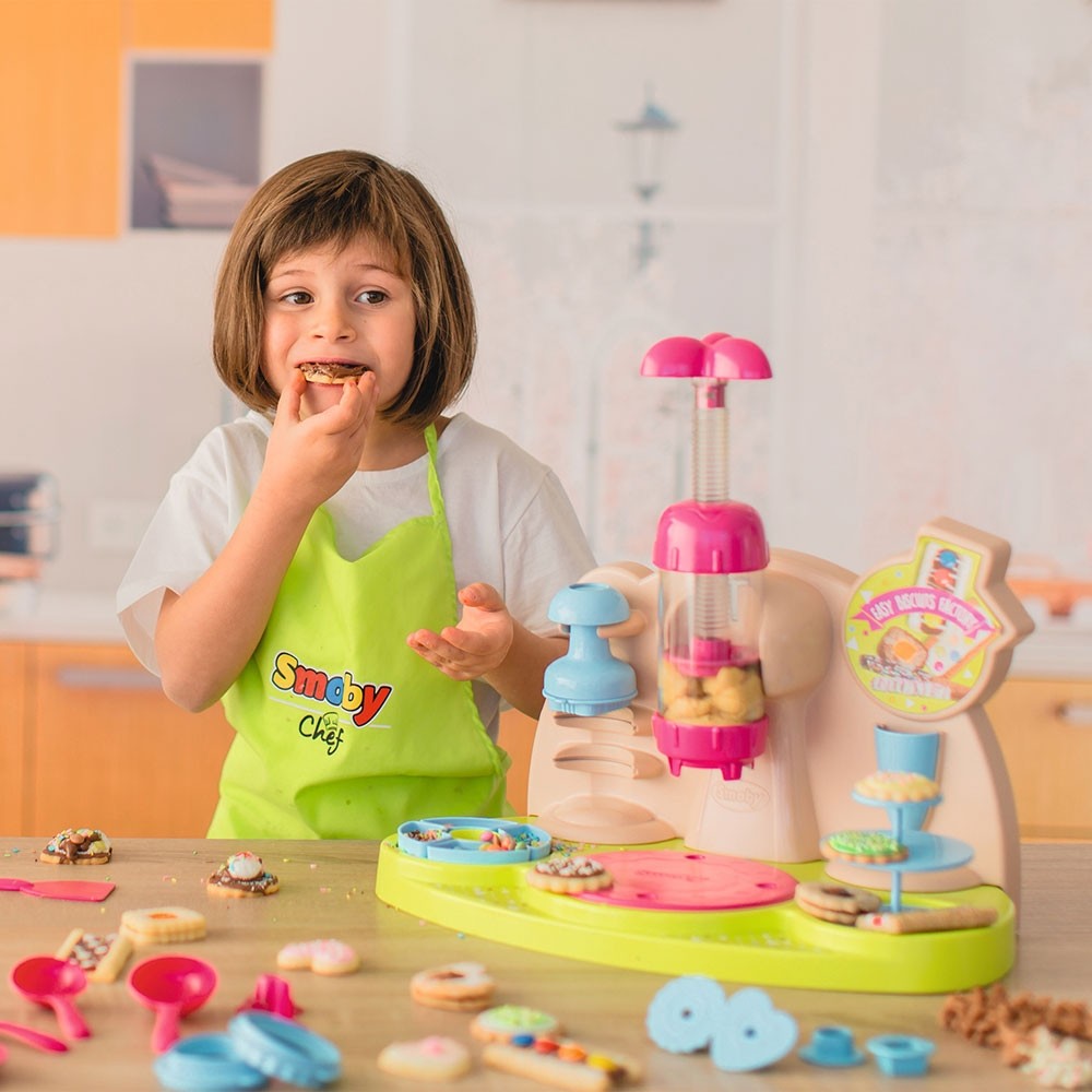 Jucarie Smoby Aparat pentru preparare biscuiti Chef Easy Biscuits Factory cu accesorii image 1