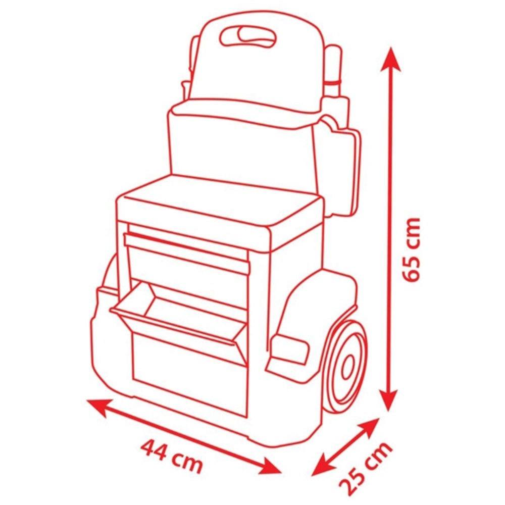 Atelier Smoby Cars XRS Mack cu accesorii image 3