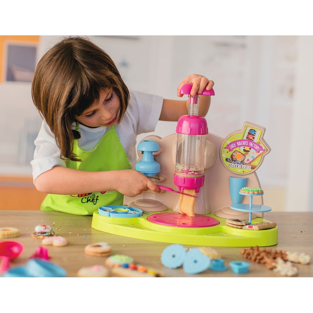 Jucarie Smoby Aparat pentru preparare biscuiti Chef Easy Biscuits Factory cu accesorii image 8