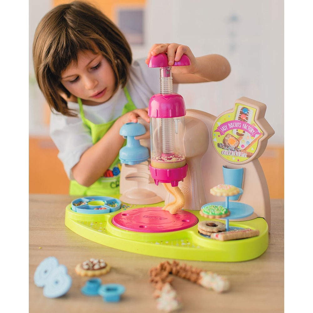 Jucarie Smoby Aparat pentru preparare biscuiti Chef Easy Biscuits Factory cu accesorii image 9