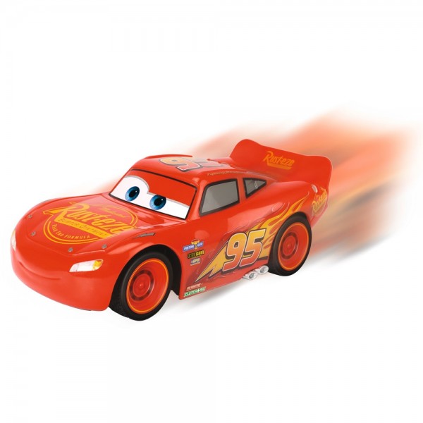 Masina Dickie Toys Cars 3 Crash Car Lightning McQueen cu telecomanda image 1