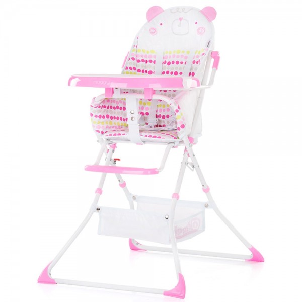 Scaun de masa Chipolino Maggy pink bear