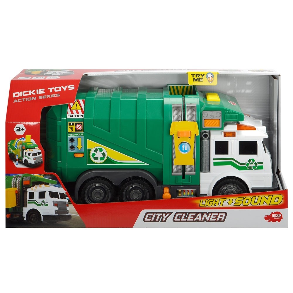 Masina de gunoi Dickie Toys City Cleaner cu accesorii image 1