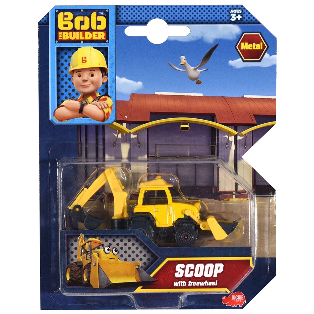 Excavator Dickie Toys Bob Constructorul Action Team Scoop image 2