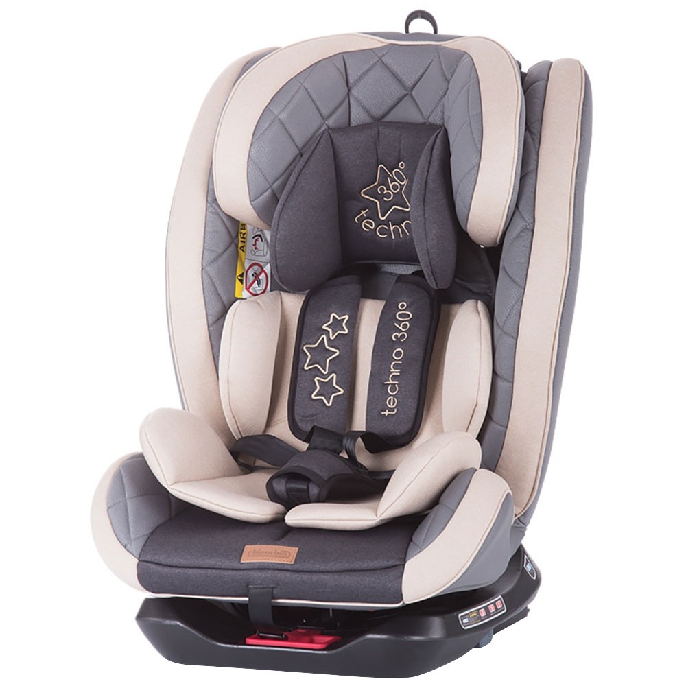 Scaun auto Chipolino Techno 0-36 kg mocca cu sistem Isofix