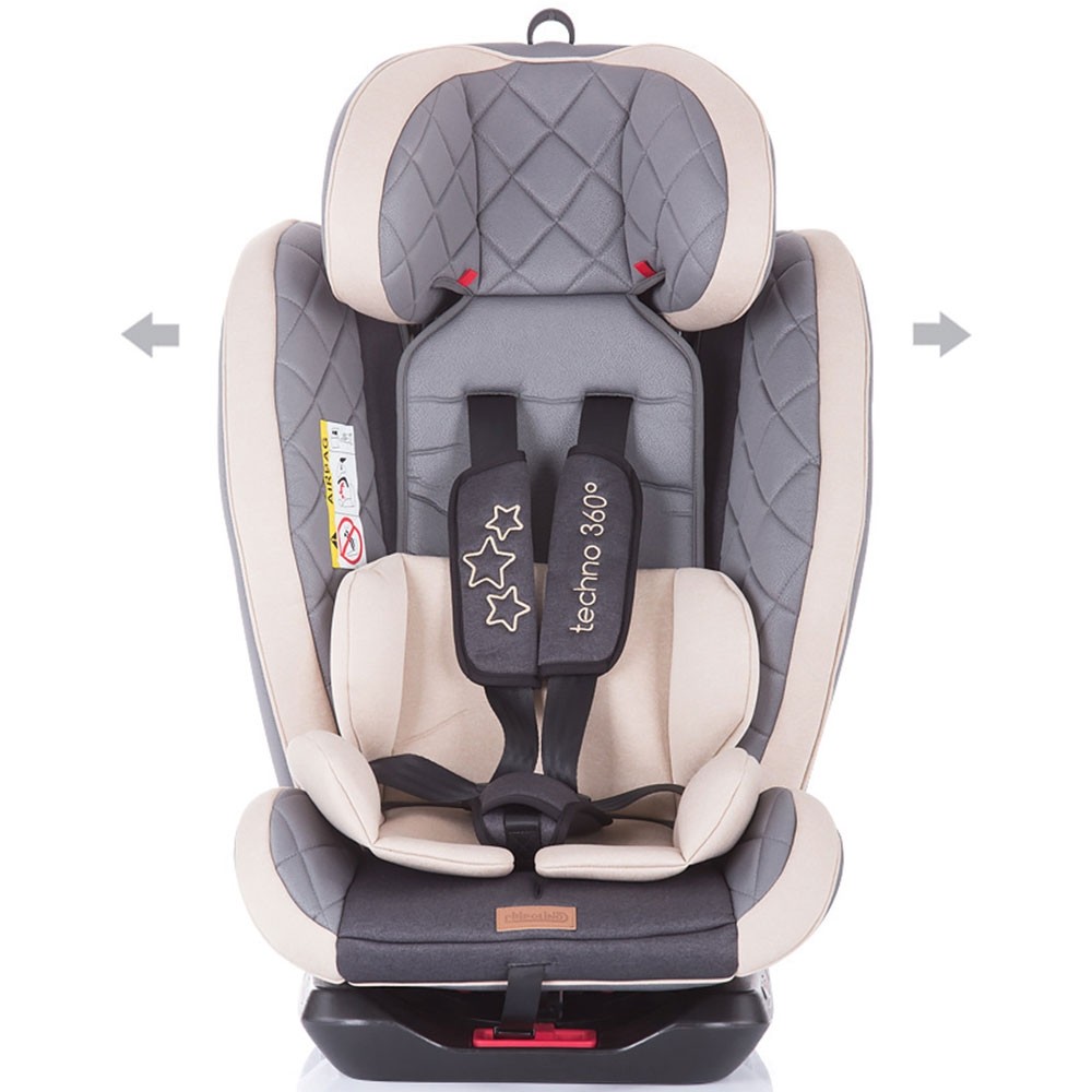 Scaun auto Chipolino Techno 0-36 kg mocca cu sistem Isofix image 2