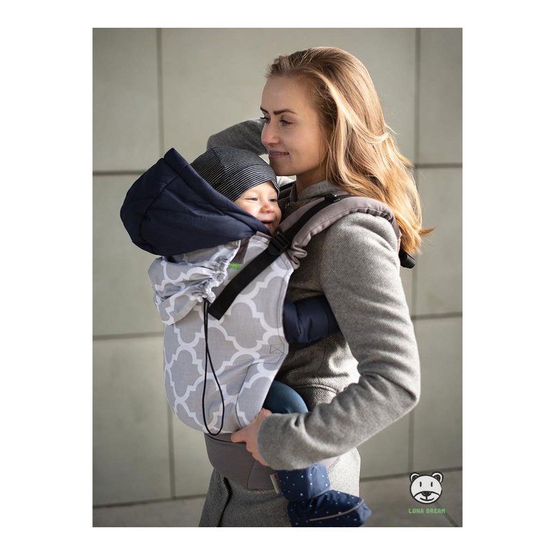 Luna Dream - Marsupiu ergonomic 2 in 1, Mosaic Grey